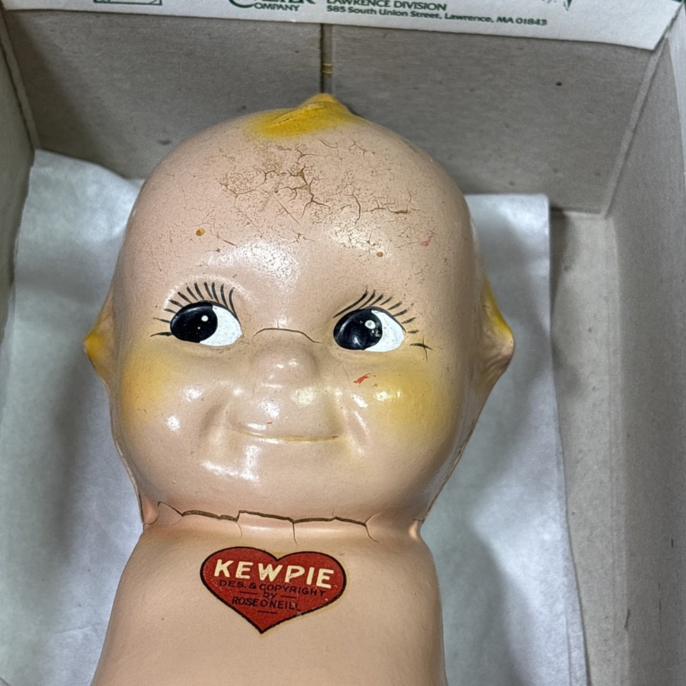 Vintage Composition Kewpie Doll Jointed Antique Style Rose O'Neill Figure